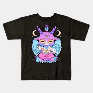 Pastel Baphomet Kids T-Shirt